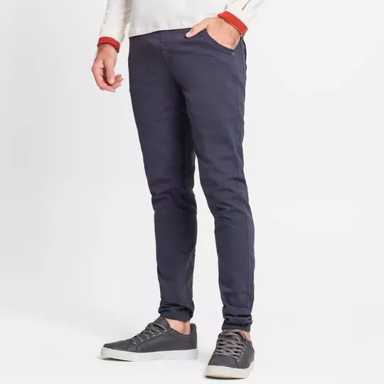 Calça Jogger- Azul Marinho- Diametro