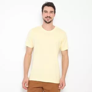 Camiseta Estonada<BR>-  Amarela