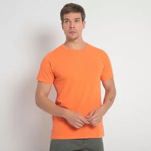 Camiseta Estonada<BR>- Laranja