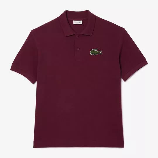 Polo Clássica Lacoste®- Vinho