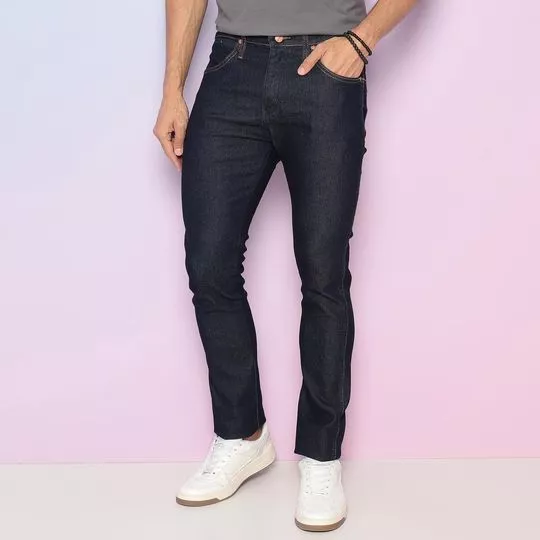 Calça Jeans Skinny- Azul Marinho