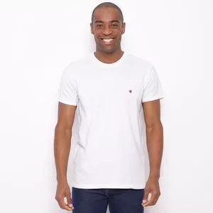 Camiseta Básica<BR>- Branca