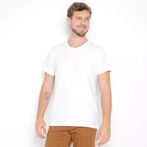 Camiseta Estonada<BR>- Branca