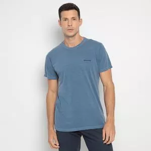 Camiseta Estonada<BR>- Azul Marinho