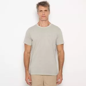 Camiseta Estonada<BR>- Cinza