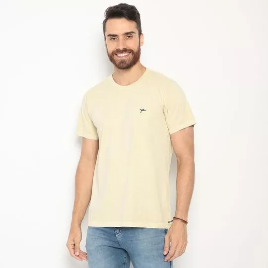 Camiseta Yachtsman®- Bege Claro- Yachtsman