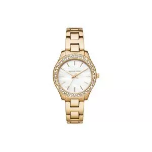 Relógio Analógico MK4555/1DN<BR>- Dourado<BR>- Michael Kors