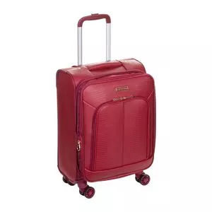 Mala De Bordo 360° Texturizada<BR>- Vinho<BR>- 57x35x23cm