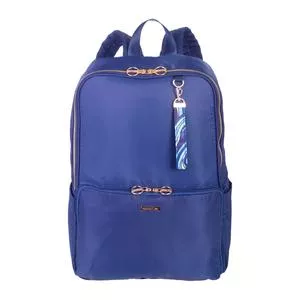 Mochila Scarf II<BR>- Azul Escuro<BR>- 42x29x15cm