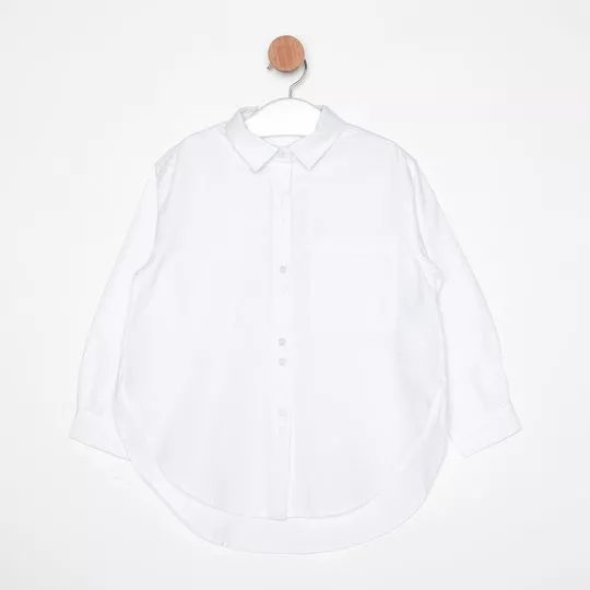 Camisa Lisa- Branca