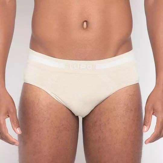 Cueca Slip Lupo®- Bege Claro