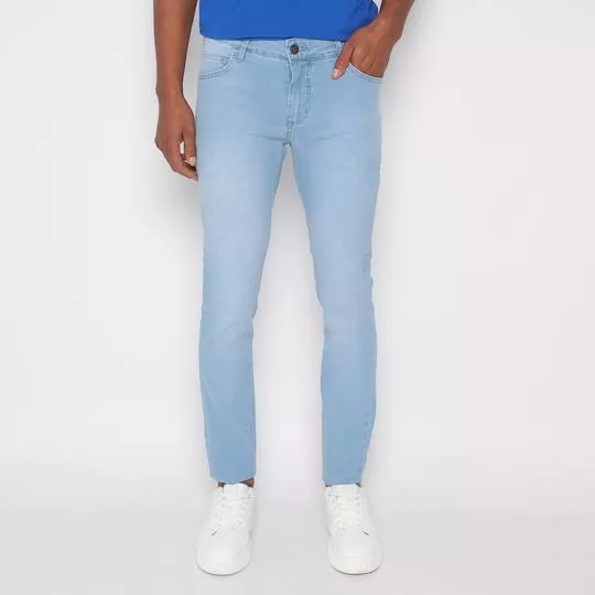 Calça Jeans Skinny Felipe®- Azul Claro