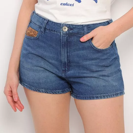 Short Jeans- Azul