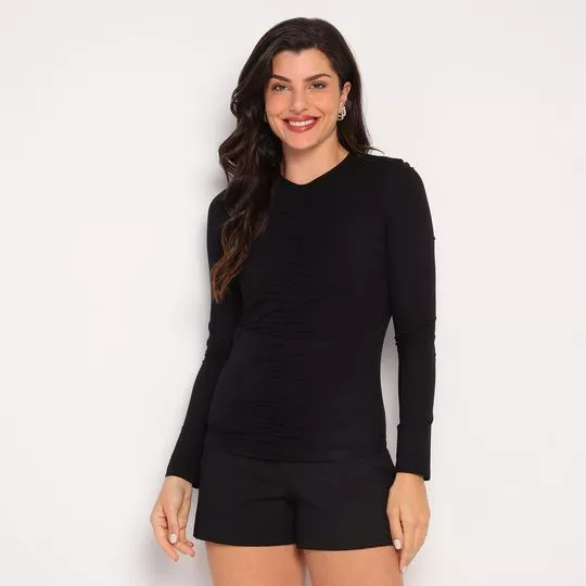 Blusa Lisa- Preta