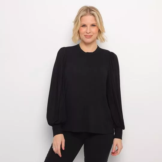 Blusa Lisa- Preta