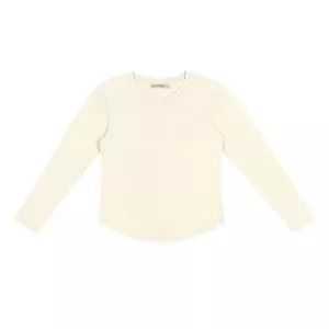 Blusa Canelada<BR>- Off White<BR>- Trick Nick