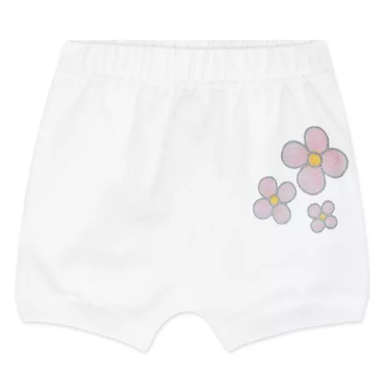 Short Lilica Ripilica®- Branco & Rosa