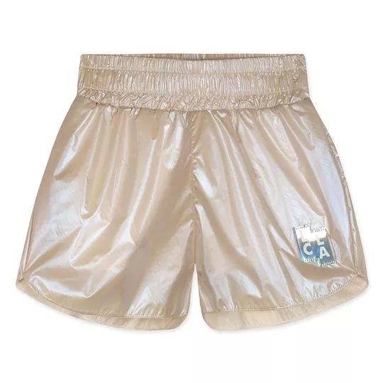 Short Metalizado- Dourado