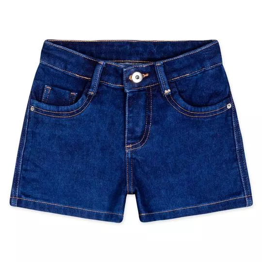 Short Jeans- Azul Escuro