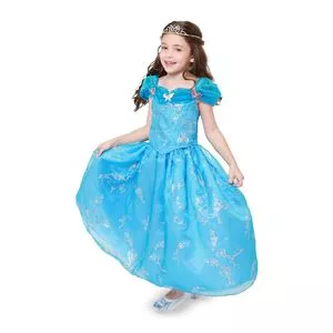 Fantasia Princesa<BR>- Azul