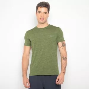 Camiseta Lisa<BR>- Verde Militar