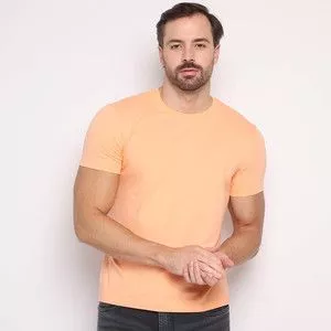 Camiseta Lisa<BR>- Laranja