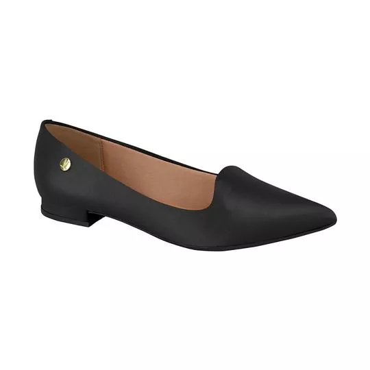 Slipper Com Tag- Preto- Vizzano