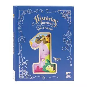 Historias Incríveis Para Crianças: 1 Ano<BR>- Mammoth World<BR>- Português<BR>- 26,2x21,2x1,2cm