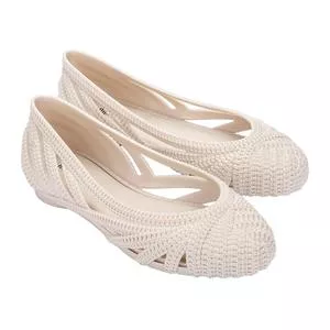 Melissa Femme Classy<BR>- Off White