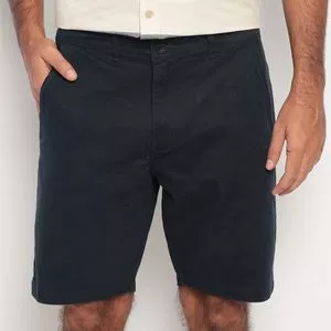 Bermuda Chino Lisa<BR>- Azul Marinho