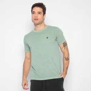 Camiseta Logo<BR>- Verde Oliva