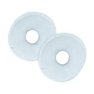 Rosquinhas Protetoras Para Seios<BR>- Branca<BR>- 2Pçs<BR>- Baby Joy