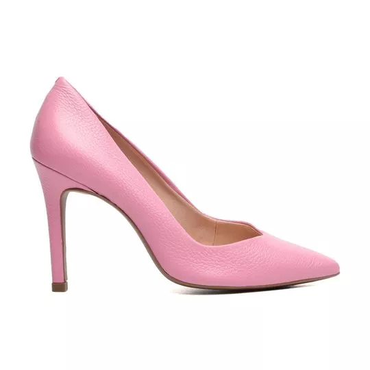 Scarpin Liso- Rosa