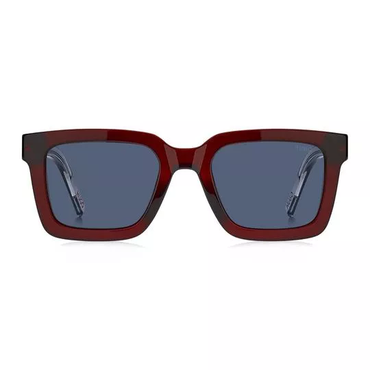 Oculos De Sol Quadrado Vermelho Escuro Cinza Hugo Boss Black Friday Privalia O outlet online de moda e lifestyle N 1 no Brasil
