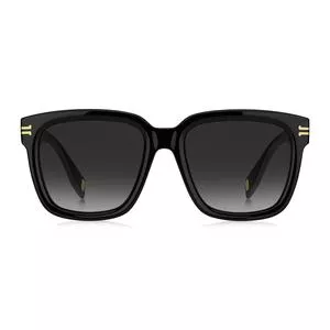 Óculos De Sol Quadrado<BR>- Preto<BR>- Marc Jacobs