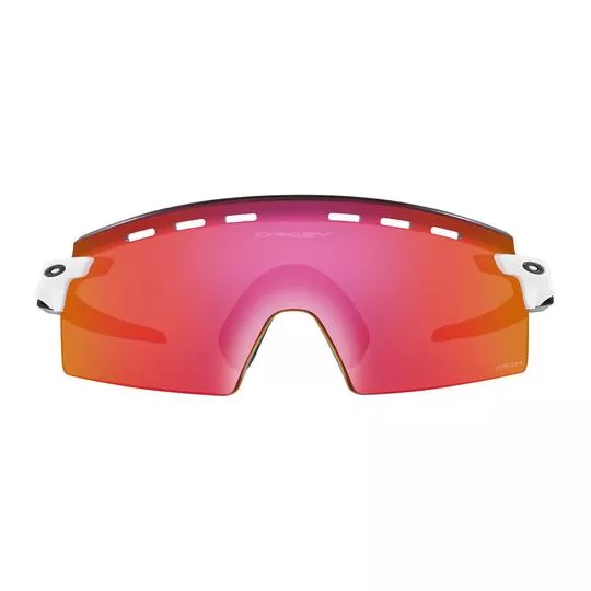 Óculos De Sol Máscara- Vermelho & Branco- Oakley