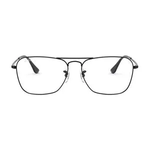 Armação Aviador Para Óculos De Grau<BR>- Preta<BR>- Ray Ban