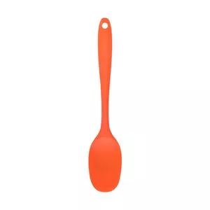 Espátula Redonda<BR>- Laranja<BR>- 21cm<BR>- Oikos