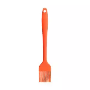 Pincel Culinário<BR>- Laranja<BR>- 20,6x3,5cm<BR>- Oikos