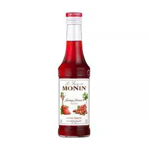 Xarope Monin<BR>- Morango<BR>- 250ml<BR>- Monin