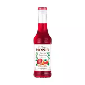 Xarope Monin<BR>- Laranja Sanguínea<BR>- 250ml<BR>- Monin