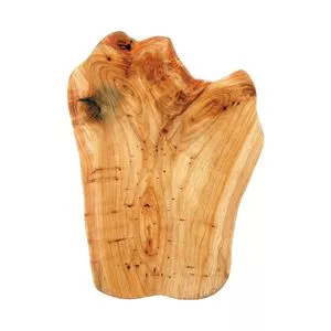 Tábua Para Servir Wood<BR>- Bege<BR>- 2x42x31cm<BR>- GS Internacional