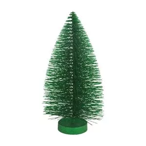 Mini Árvore De Natal<BR>- Verde<BR>- 28xØ15cm<BR>- Mabruk