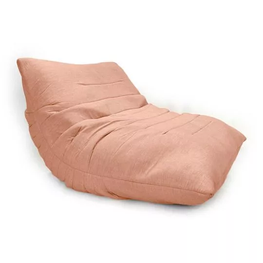 Poltrona Tofe- Rosa- 64x110x100cm- Daf Móveis