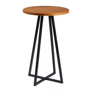 Bistro Washington<BR>- Mel & Preto<BR>- 90x60x60cm<BR>- Daf Móveis