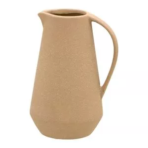 Vaso Decorativo Texturizado<BR>- Marrom Claro<BR>- 25x17x14,5cm<BR>- Mabruk