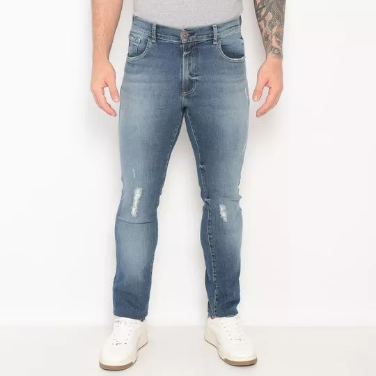 Calça Jeans Skinny- Azul Claro- TXC BRAND