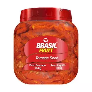 Tomate Seco Em Óleo<BR>- 1,6kg<BR>- Brasil Frutt