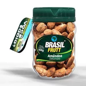 Amêndoa Defumada<BR>- 150g<BR>- Brasil Frutt