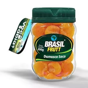 Damasco Seco<BR>- 200g<BR>- Brasil Frutt